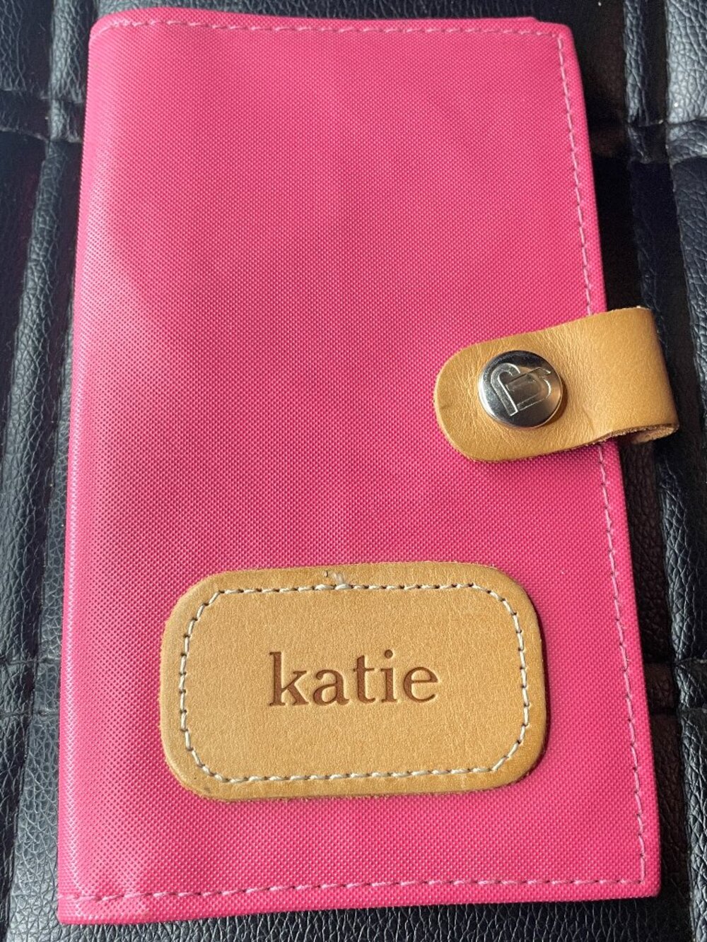 Jon Hart Pink Notepad Folio